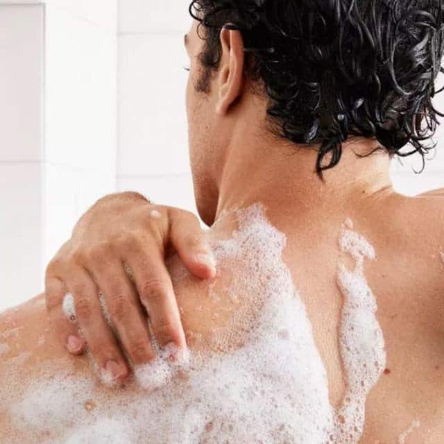 When applying shampoo to the body, some shampoos can dry out your body's skin