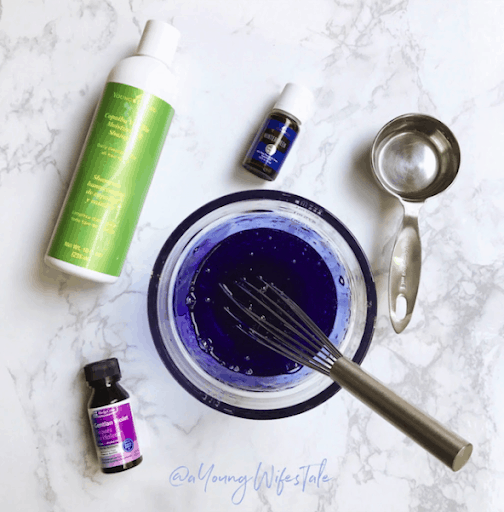 DIY purple shampoo with Gentian violet dye