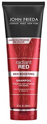 Using red shampoo