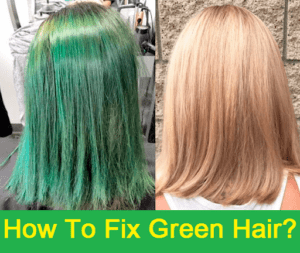 Ways to fix green hair