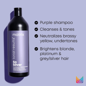 A purple shampoo