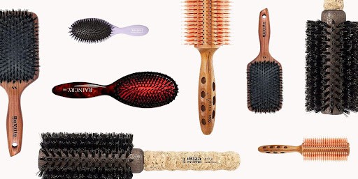 Boar Bristle Hair Brushes
