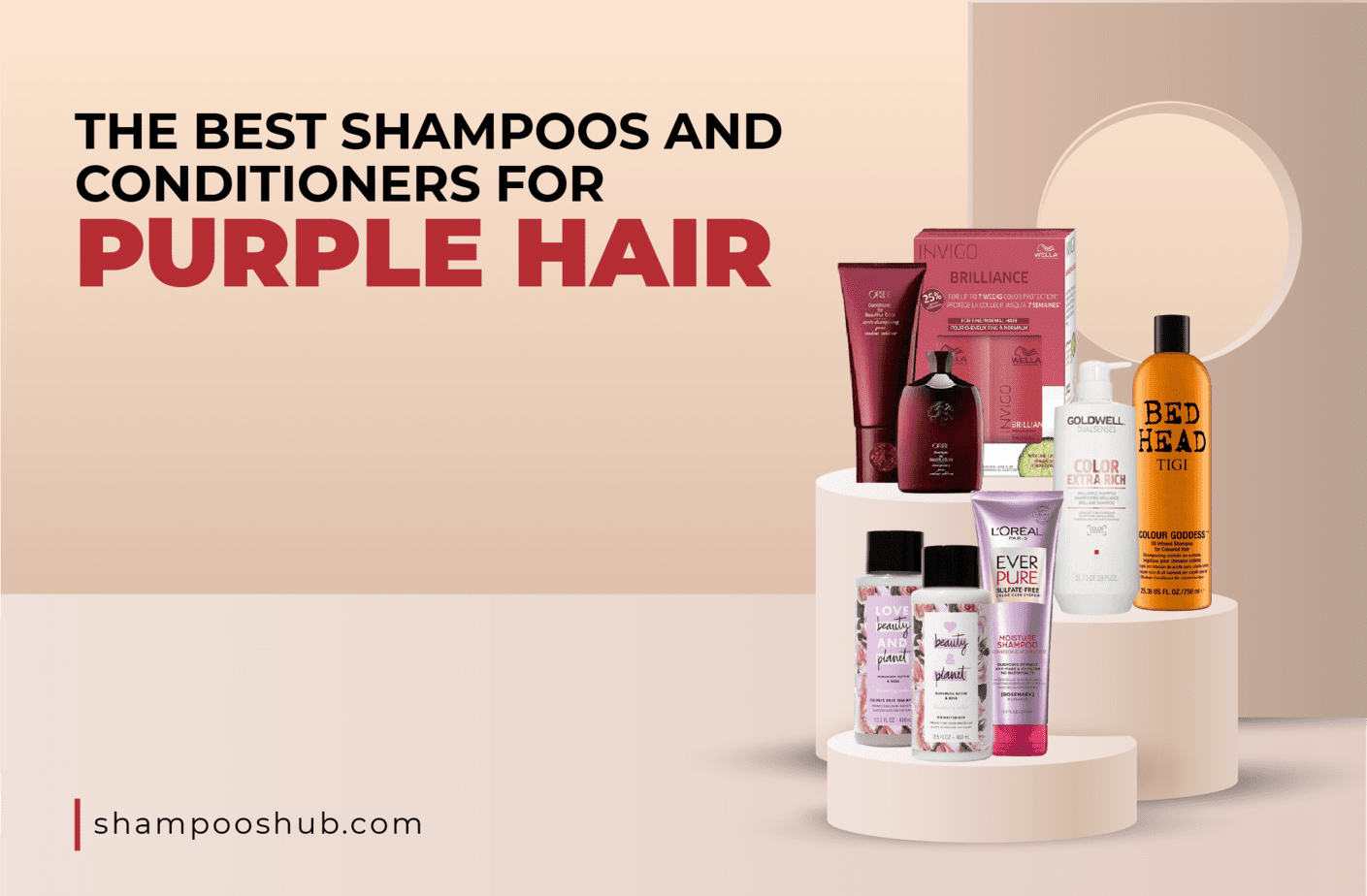 Best Shampoos And Conditioners For Purple Hair