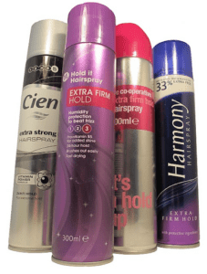 Dry Shampoo As Hairspray