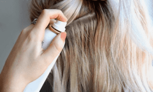 Dry Shampoo With Hair Spray