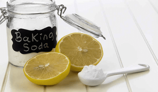 Baking soda and lemon juice