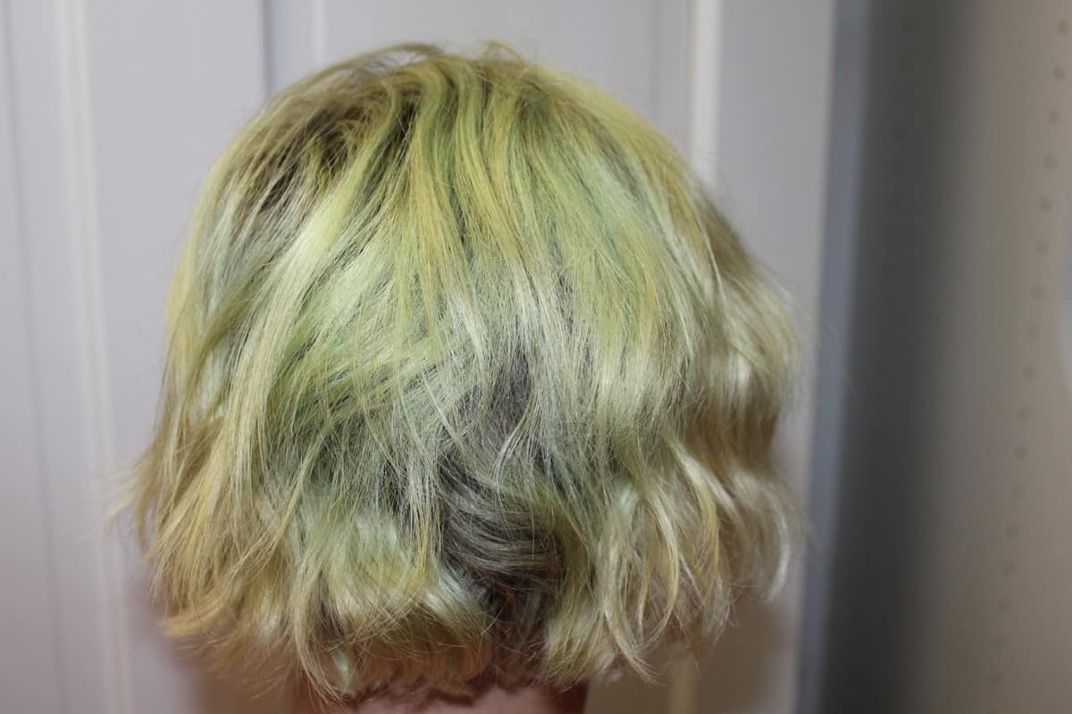 Green Tones From Brown Hair