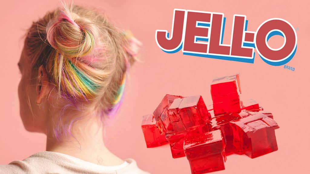 Can You Dye Your Hair With Jell-O