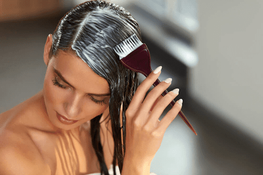 Hair mask is useful after bleaching