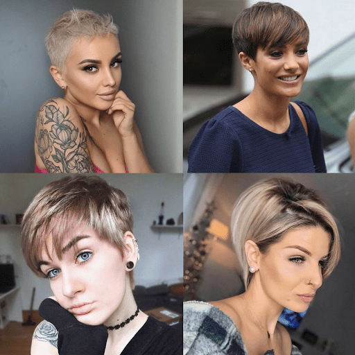Many pixie hairstyles are available so that you can choose the most suitable one for yourself. 