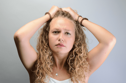 Stress can cause your hair to get curlier. 