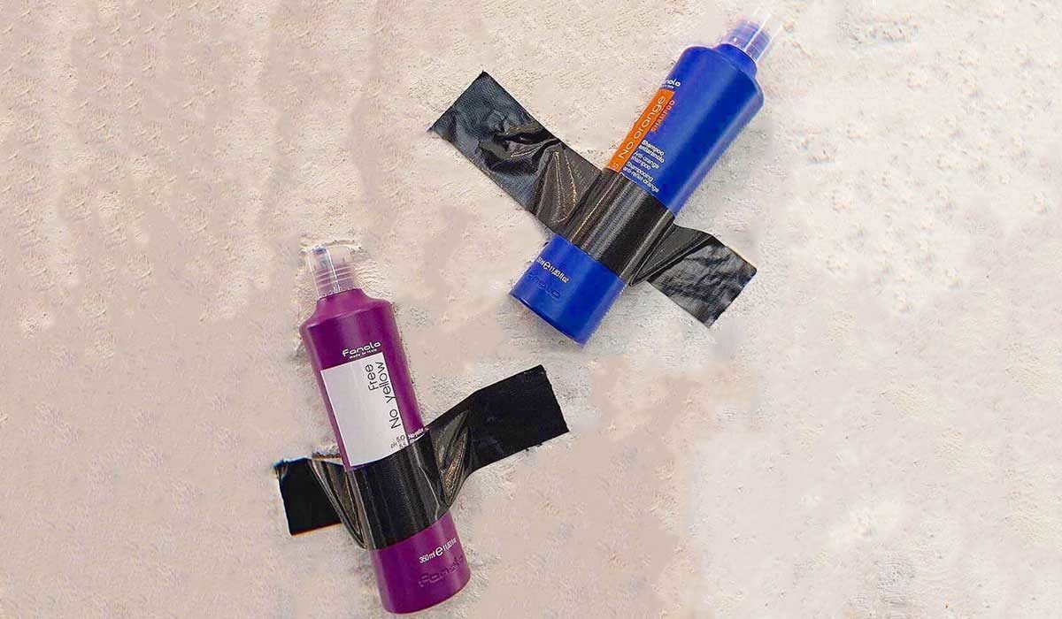 Blue shampoo vs. purple shampoo 