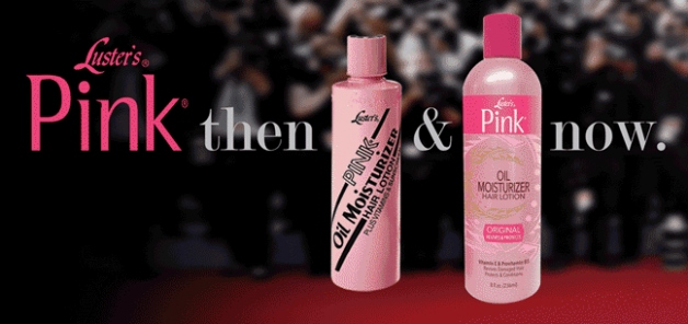 Sculpt and style your hair more easily with pink lotion on