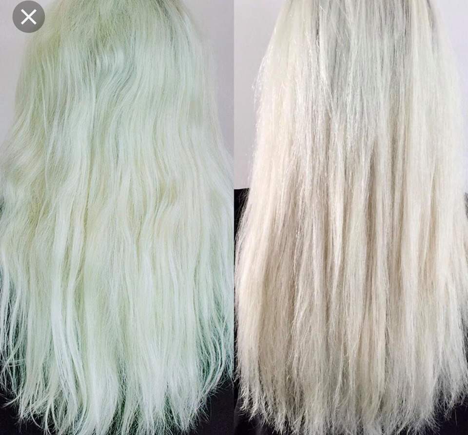 Using expired Splat hair color may lead to greenish hair 